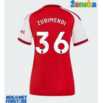 Arsenal Martin Zubimendi #36 Domaci Dres za Ženska 2026-27 Kratak Rukav